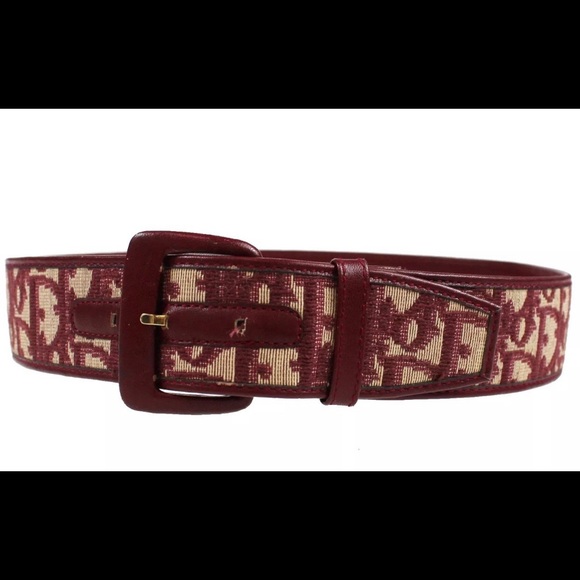 VINTAGE CHRISTIAN DIOR MONOGRAM BELT, XS - Picture 5 of 8